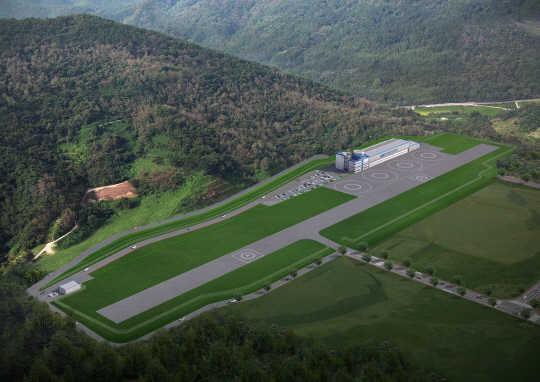 회전익 비행센터 전경. KAI 제공